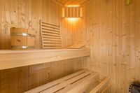 Sauna im Ferienapartment