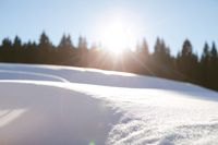 Ausblick von der Ferienwohnung im Winterurlaub Erzgebirge
